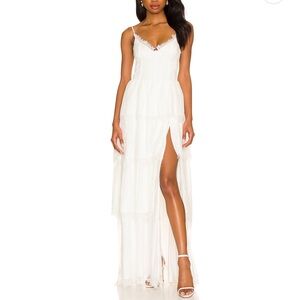 V. Chapman Camia Dress in White